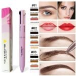 4-in-1 Waterproof Makeup Pen – Eyeliner, Eyebrow, Lip Liner & Highlighter | Long-Lasting & Easy to Use - Image 6