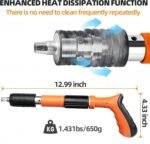 Heavy-Duty Concrete Nail Gun Kit with 10 Free Nails - Image 3