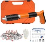 Heavy-Duty Concrete Nail Gun Kit with 10 Free Nails