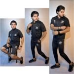 Stylish Men's Red Tracksuit Half-Zip Top – Sporty & Comfortable - Image 2