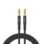 Joyroom SY-20A1 6ft Aux Cable – Braided, Gold-Plated & Durable 3.5mm Audio Cord | Best for Car, Speakers & Phones