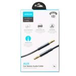 Joyroom SY-20A1 6ft Aux Cable – Braided, Gold-Plated & Durable 3.5mm Audio Cord | Best for Car, Speakers & Phones - Image 4