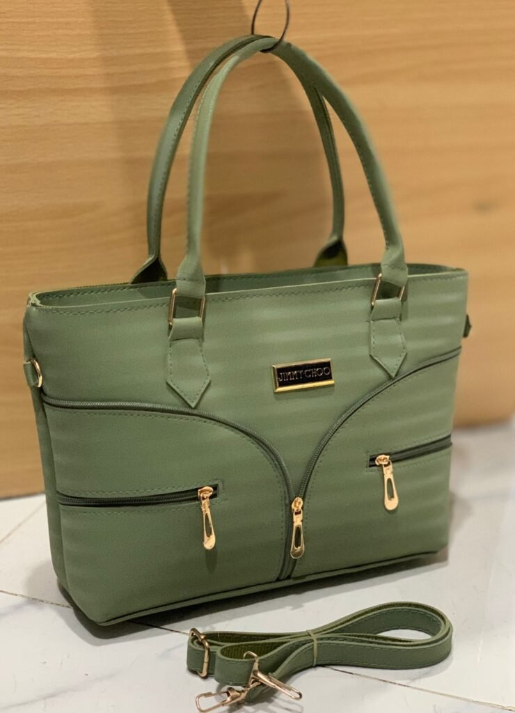 Long Belt Stylish Bag with Front 2 Zippers, compact, trendy, practical