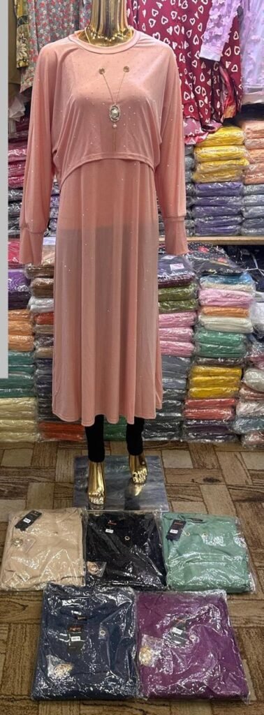 Women Maxi 2 PC Fabric, China Jersey, elegant design, comfortable, stylish