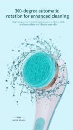 Cnaier 4-in-1 Electric Body & Back Scrubber – Rechargeable Bath Brush for Deep Cleansing | PixelCartHub - Image 4