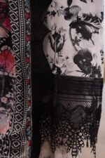 “Elegant Sequence Embroidery Lawn Shirt with Chiffon Dupatta & Trouser – 5 Best Summer Styles 2025 - Image 9