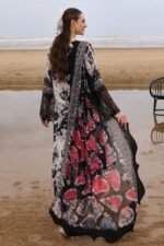 “Elegant Sequence Embroidery Lawn Shirt with Chiffon Dupatta & Trouser – 5 Best Summer Styles 2025 - Image 12