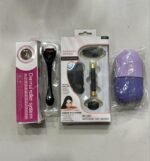Marble Jade Roller Combo Pack with Ice Roller & Derma Roller – PixelCartHub