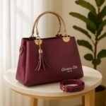 Lightweight Christian Dior Crossbody Bag with 3 Pockets