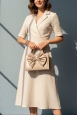 Front Big Bow Bag – High Quality, Stylish & Spacious Handbag for Women - Image 2