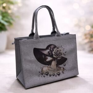 Canvas Tote Bag for Women Large Capacity Handbag with Inside Pocket