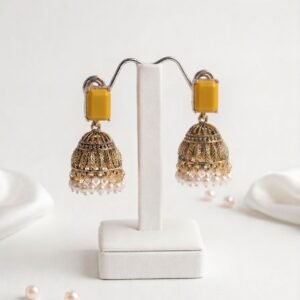 Luxury Zircon Jhumka Earrings