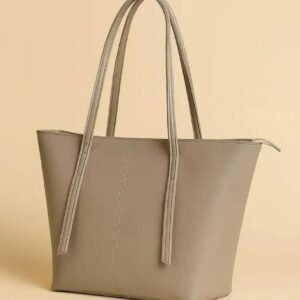 Faux Leather Tote Bag for Women Green Large Capacity Shoulder Bag