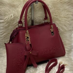 womens handbag set with wallet stylish 2 pcs shoulder tote bag