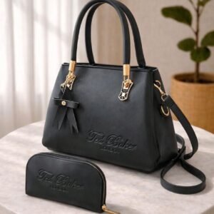 womens handbag set with wallet stylish 2 pcs shoulder tote bag